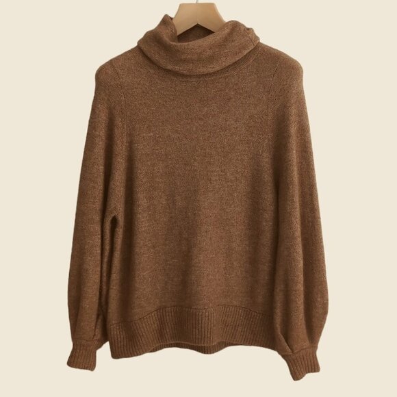 Aritzia The Group Babaton Adichie Oversized Turtleneck Sweater - Picture 3 of 7